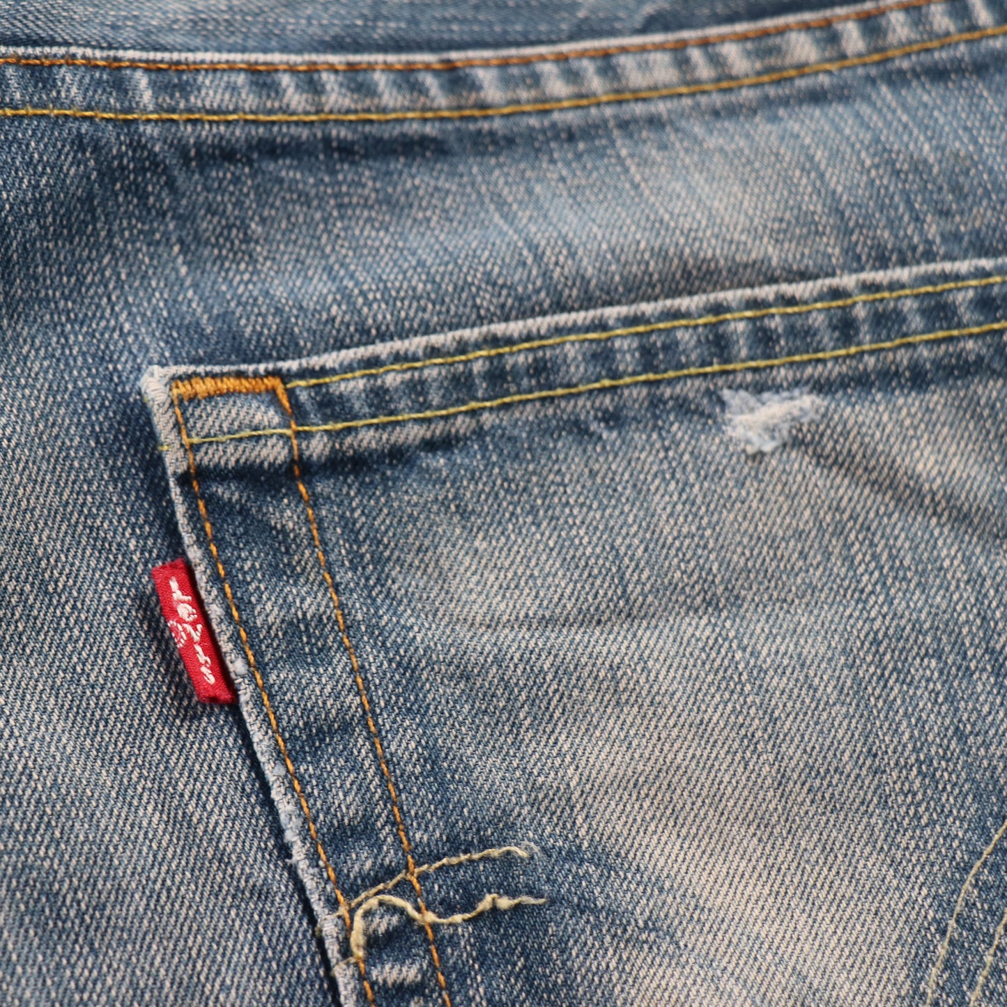 Levi's 512 Red Tab W30 L28 Tapered Leg Slim Fit Blue Denim Jeans