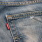 Levi's 512 Red Tab W30 L28 Tapered Leg Slim Fit Blue Denim Jeans