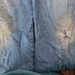 Wrangler W34 L30 Straight Leg Relaxed Fit Distressed Style Blue Denim Jeans