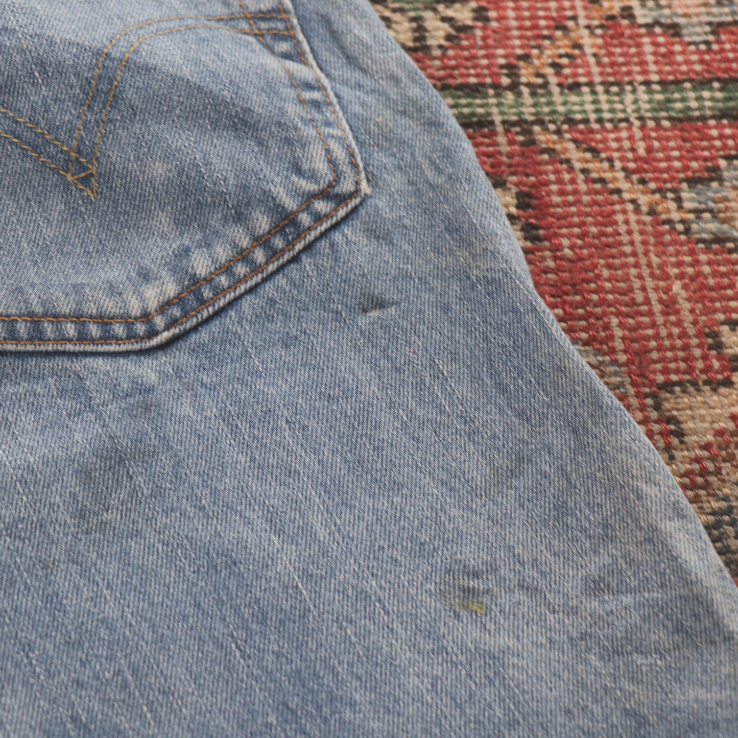 Levi's 550 Red Tab W40 L30 Tapered Leg Relaxed Fit Blue Denim Jeans