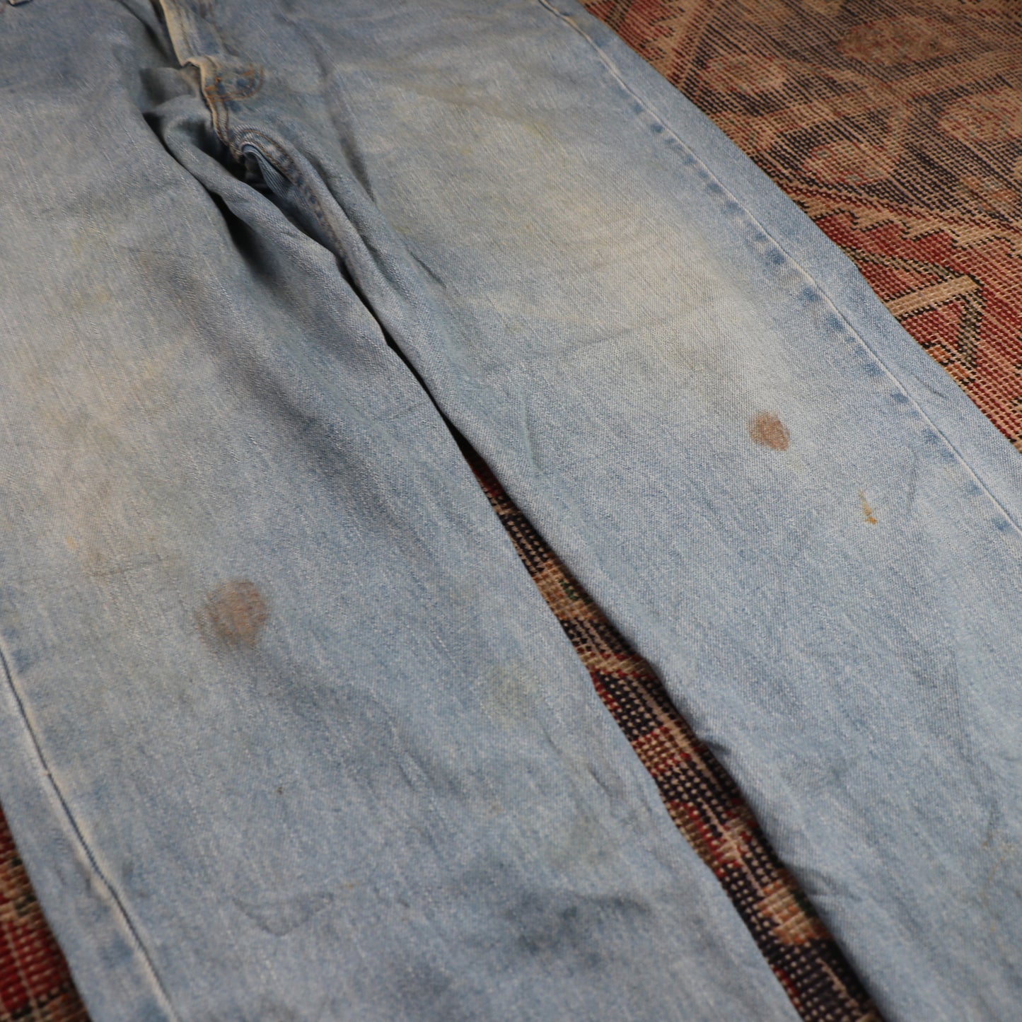 Levi's 505 W36 L29 Straight Leg Regular Fit Blue Denim Jeans