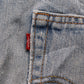 Levi's 550 W34 L26 Tapered Leg Relaxed Fit Distressed Style Blue Denim Jeans