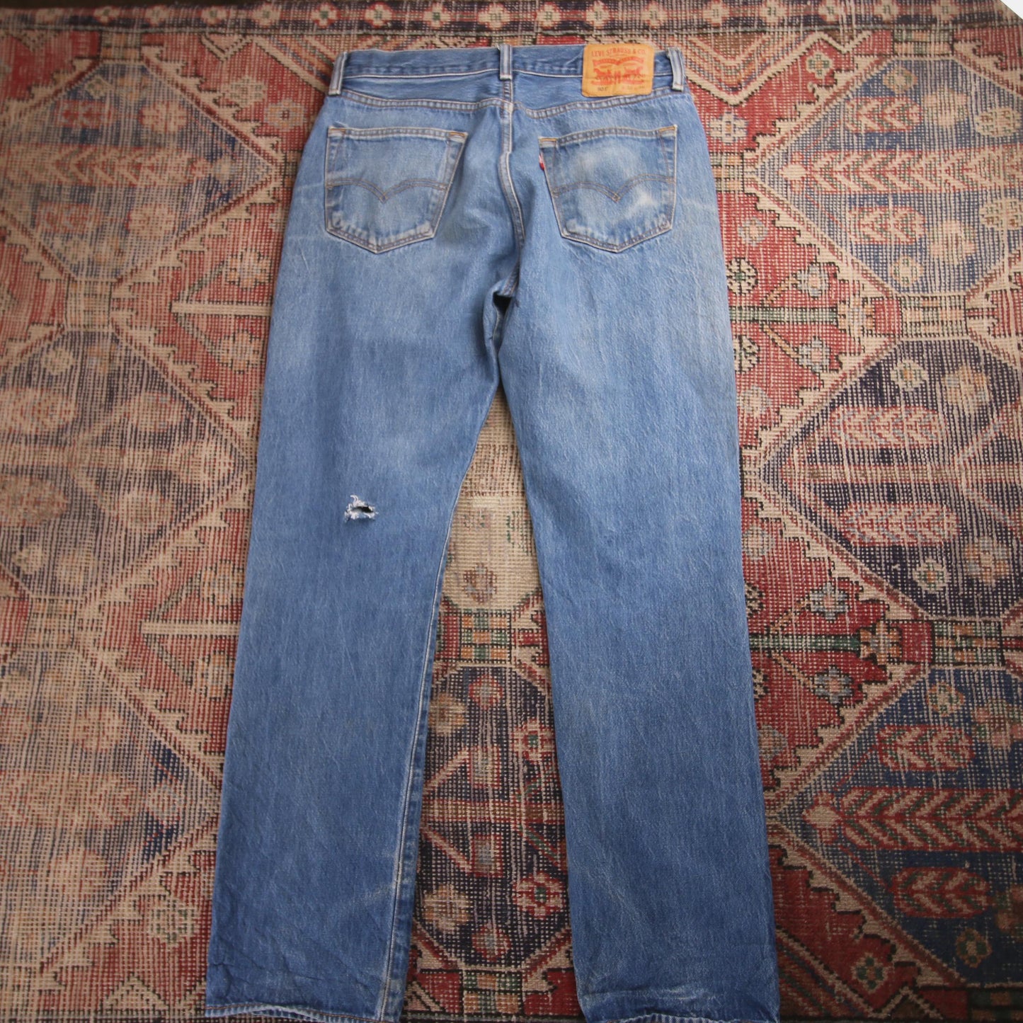 Levi's 501 W32 L32 Original Fit Blue Denim Jeans