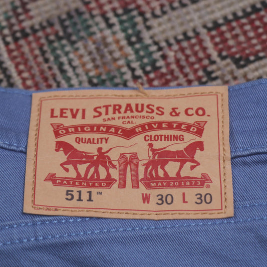 Levi's 511 W32 L29 Slim Fit Blue Denim Jeans