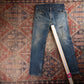 Levi's 505 Red Tab W32 L29 Straight Leg Regular Fit Blue Denim Jeans