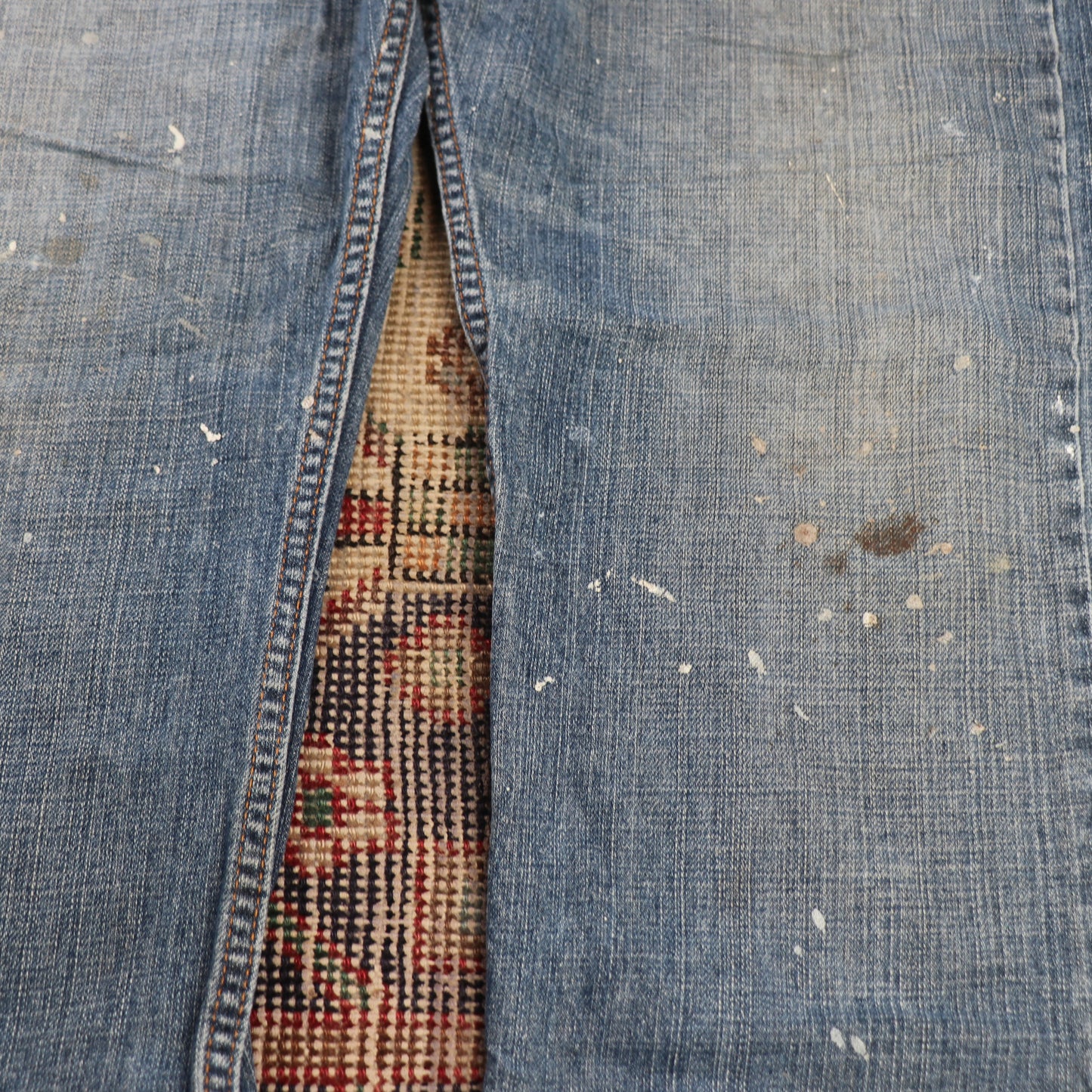 Levi's 505 W38 L30 Straight Leg Regular Fit Blue Denim Jeans