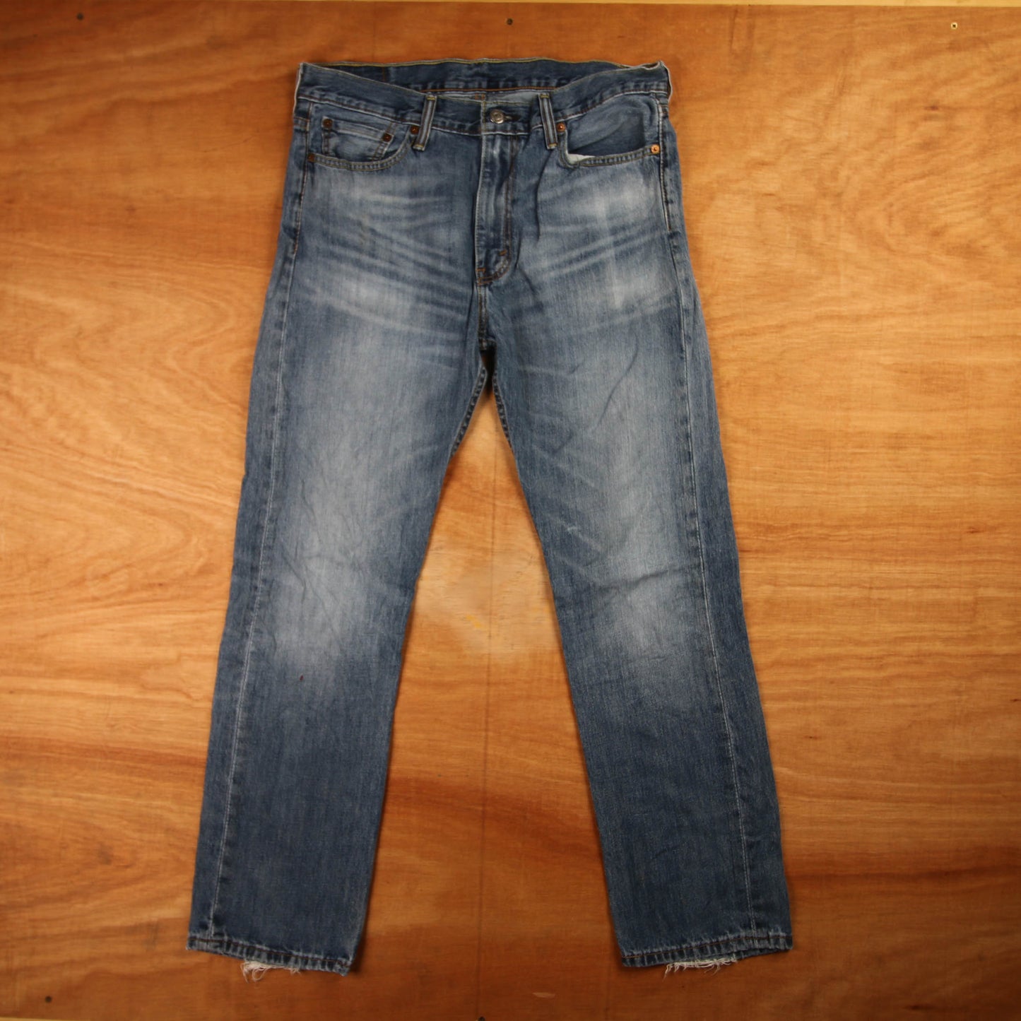 Levi's Red Tab W32 L29 Straight Blue Denim Jeans
