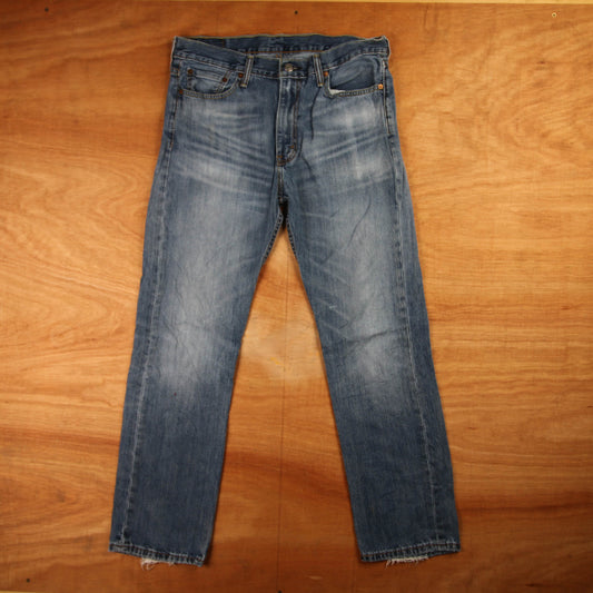 Levi's Red Tab W32 L29 Straight Blue Denim Jeans