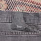 Levi's 513 W34 L29 Straight Leg Slim Fit Classic Ripped Style Black Denim Jeans