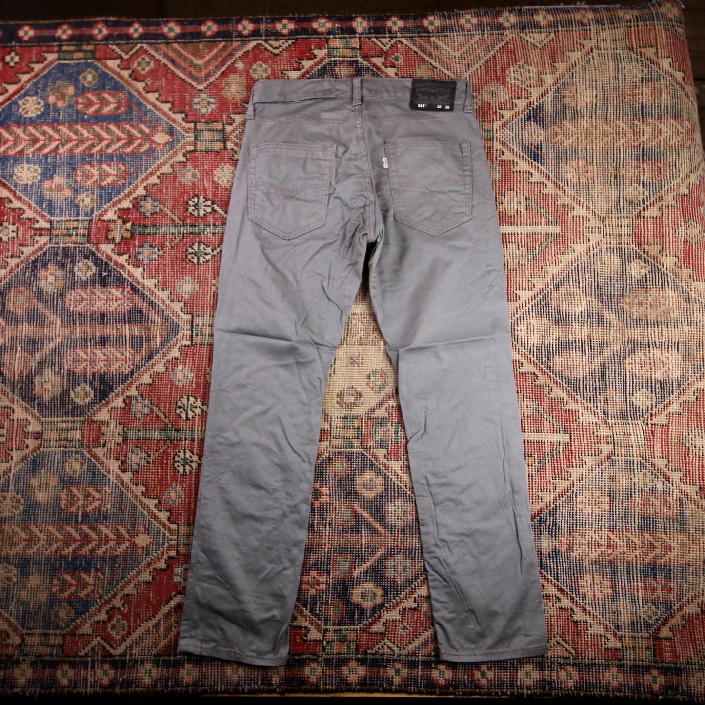 Levi's 511 W32 L28 Slim Fit Grey Denim Jeans