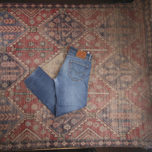 Levi's 511 W34 L27 Slim Fit Blue Denim Jeans