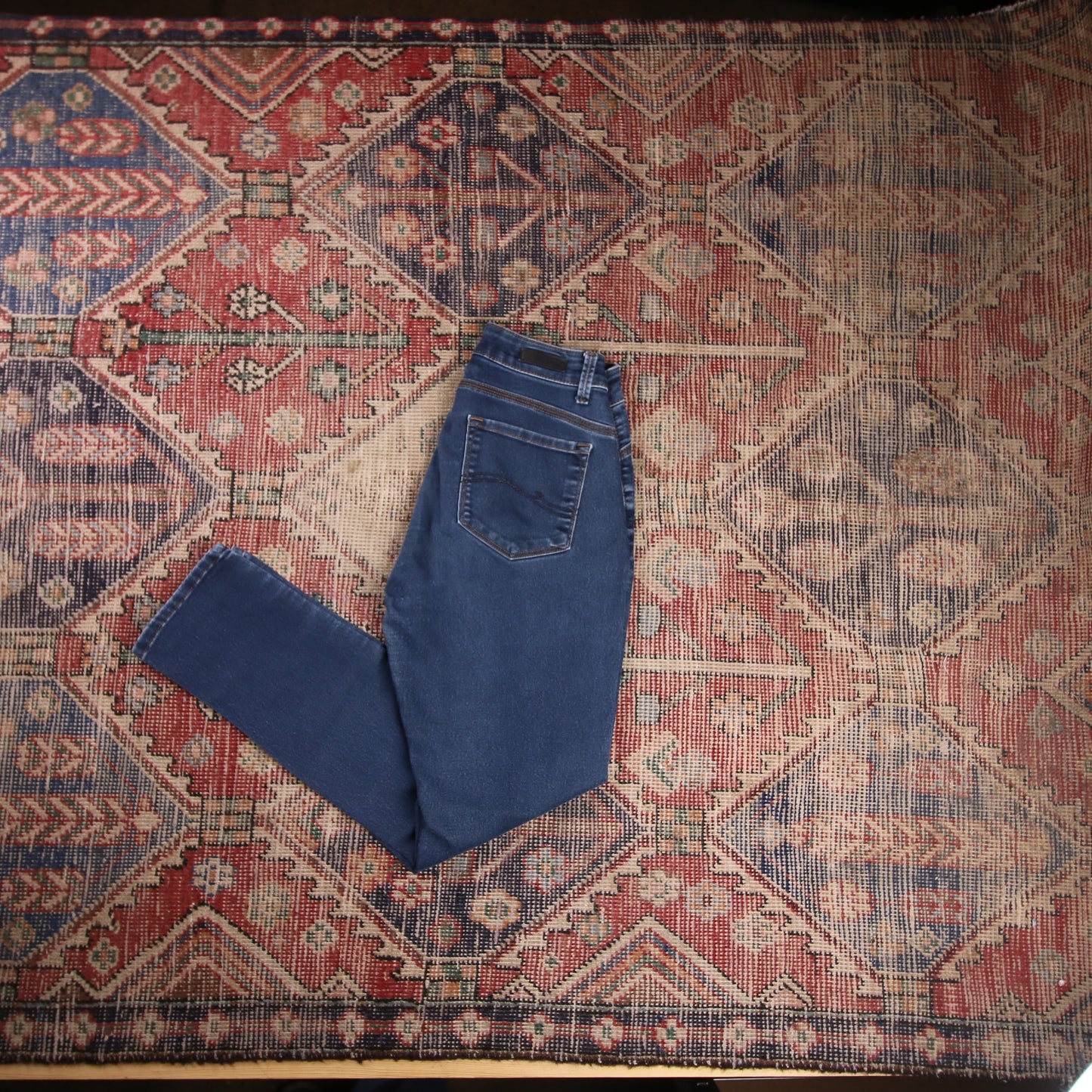 Lee W28 L27 Skinny Blue Denim Jeans