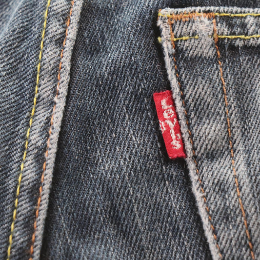 Levi's Red Tab W28 L32 Straight Leg Blue Denim Jeans