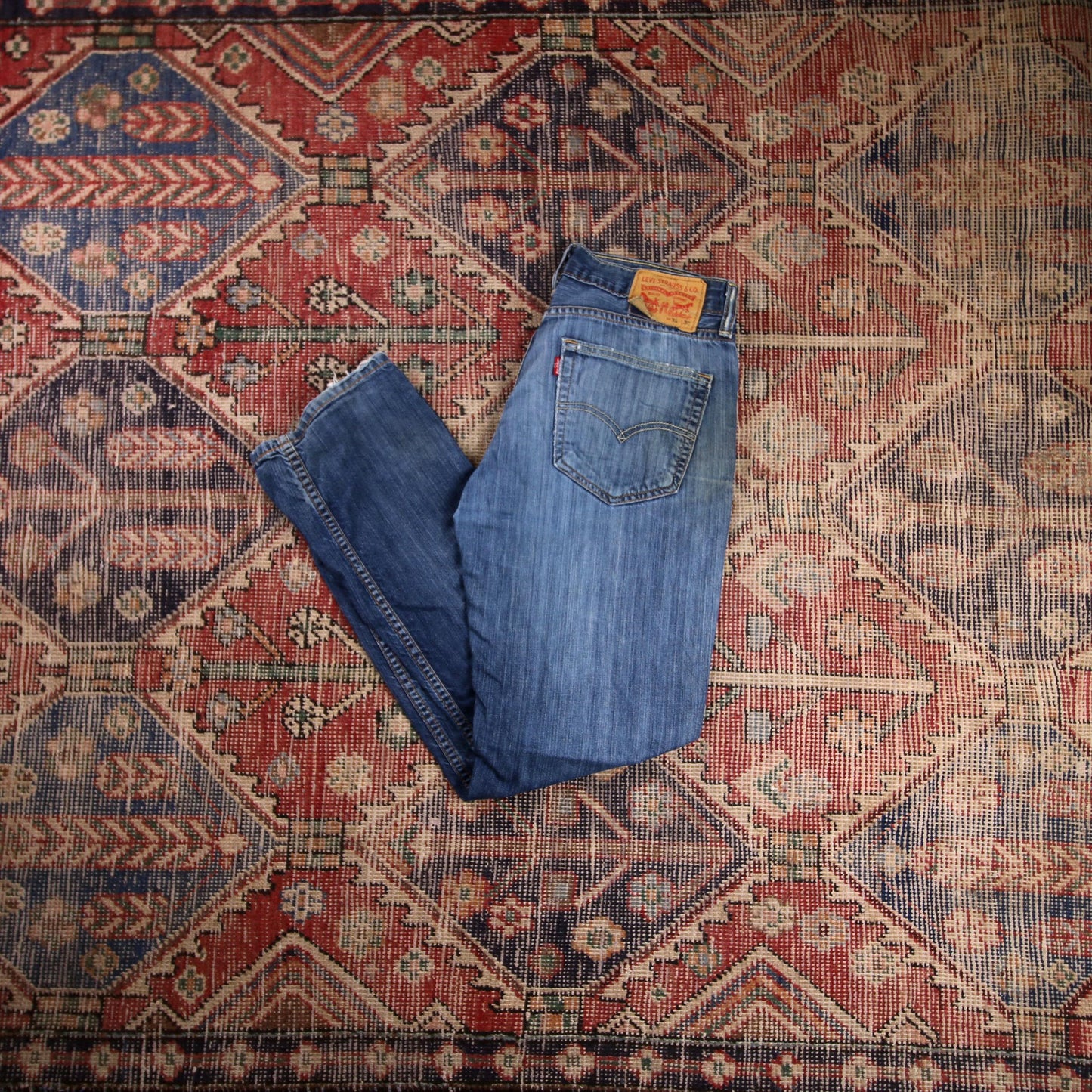Levi's 514 W32 L28 Straight Leg Blue Denim Jeans