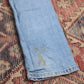 Levi's 511 W26 L29 Slim Fit Classic Ripped Style Blue Denim Jeans