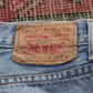 Levi's 550 Red Tab W30 L30 Tapered Leg Relaxed Fit Blue Denim Jeans