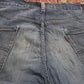Levi's W40 L34 Straight Leg Loose Fit Blue Denim Jeans