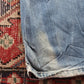 Levi's 506 Red Tab W34 L34 Straight Leg Classic Ripped Style Blue Denim Jeans