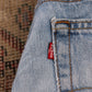 Levi's W34 L30 Straight Leg Loose Fit Blue Denim Jeans