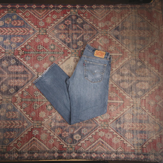 Levi's 559 W34 L30 Straight Leg Relaxed Fit Blue Denim Jeans