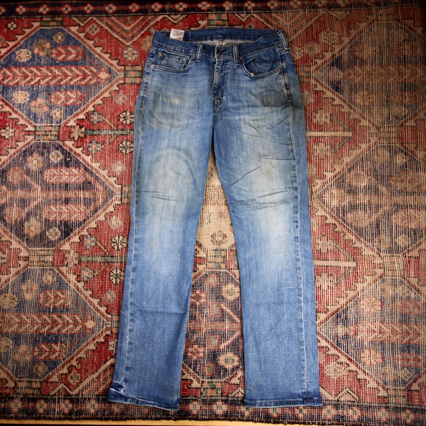 Levi's 514 W32 L30 Straight Leg Blue Denim Jeans