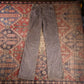 Wrangler W26 L33 Straight Leg Relaxed Fit Grey Cotton Blend Trousers