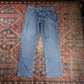 Lee W30 L30 Straight Leg Relaxed Fit Blue Denim Jeans