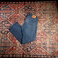 Levi's 559 W38 L33 Straight Leg Relaxed Fit Blue Denim Jeans