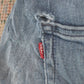 Levi's W40 L34 Straight Leg Loose Fit Blue Denim Jeans