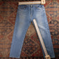 Levi's 505 Red Tab W34 L31 Straight Leg Regular Fit Blue Denim Jeans