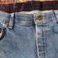 Wrangler W32 L30 Straight Leg Relaxed Fit Blue Denim Jeans