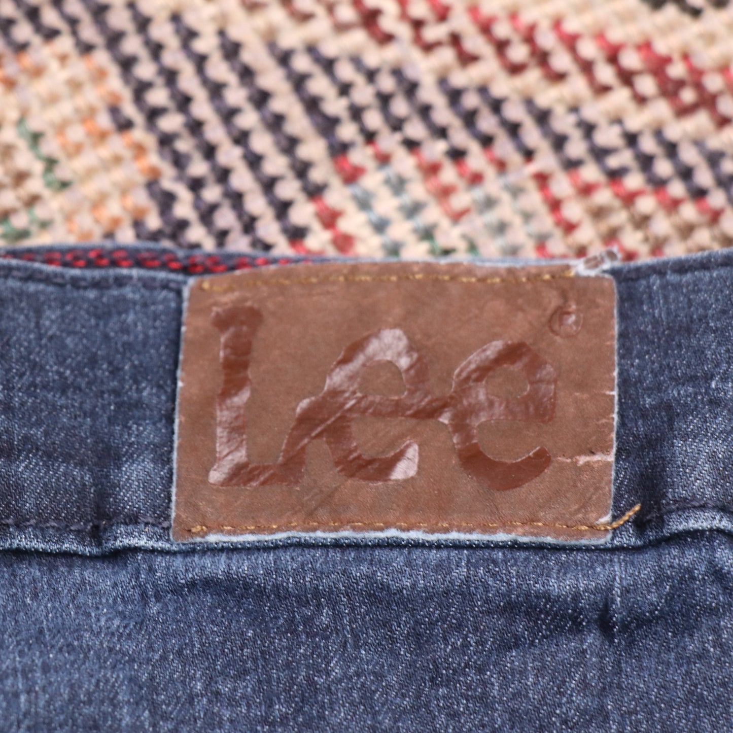 Lee W32 L30 Skinny Blue Denim Jeans