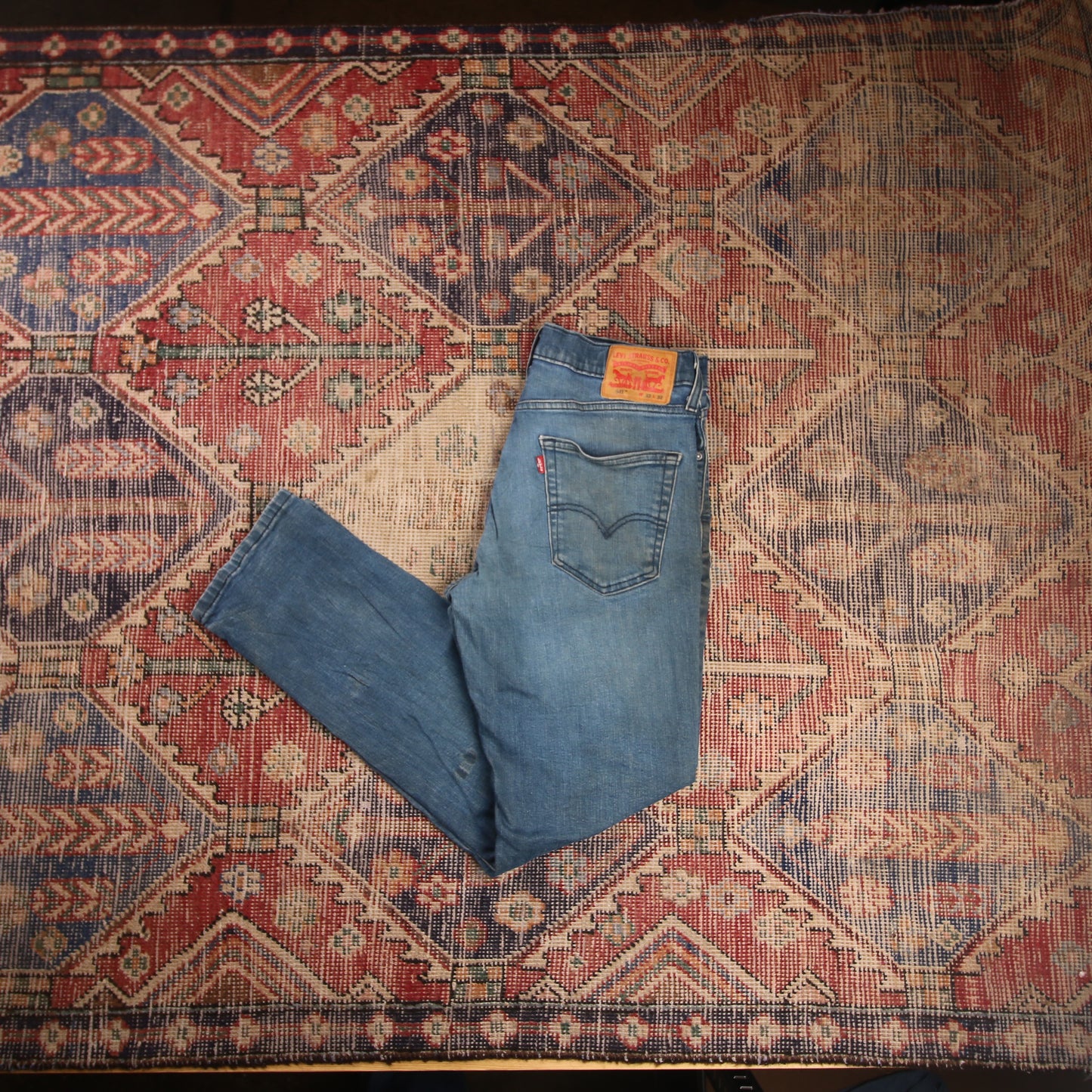 Levi's 541 W32 L30 Tapered Leg Blue Denim Jeans