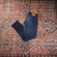 Levi's W32 L31 Straight Leg Relaxed Fit Blue Denim Jeans