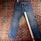 Levi's 505 W32 L31 Straight Leg Regular Fit Blue Denim Jeans
