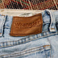 Wrangler W34 L34 Straight Leg Relaxed Fit Blue Denim Jeans