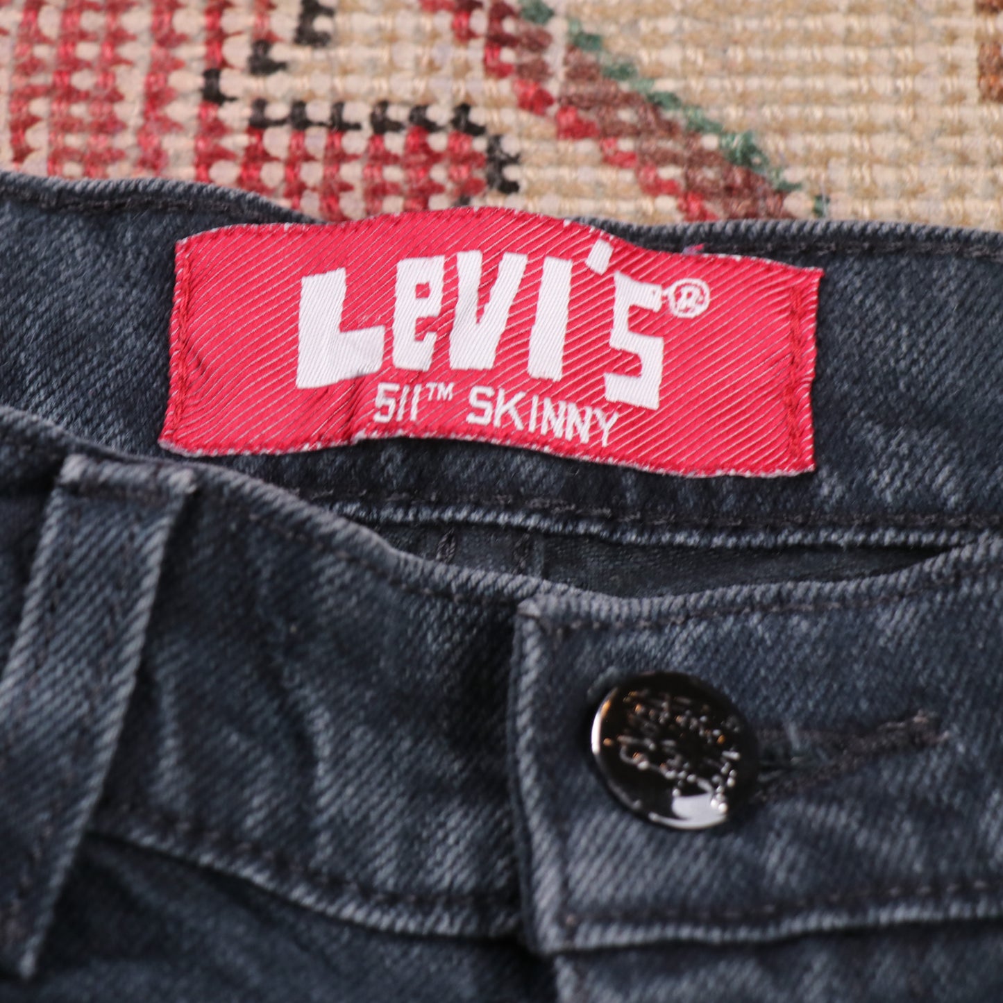 Levi's 511 W26 L29 Slim Fit Blue Denim Jeans