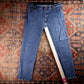 Wrangler W40 L31 Straight Leg Blue Denim Jeans