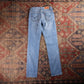 Levi's 512 Red Tab W34 L30 Tapered Leg Slim Fit Blue Denim Jeans
