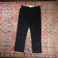 Unbranded W34 L28 Straight Leg Blue Corduroy Trousers