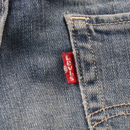 Levi's 45 Red Tab W28 L30 Skinny Red Denim Jeans