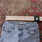 Levi's W26 L33 Skinny Classic Ripped Style Blue Denim Jeans