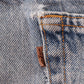 Levi's 505 Orange Tab W42 L33 Straight Leg Regular Fit Blue Denim Jeans