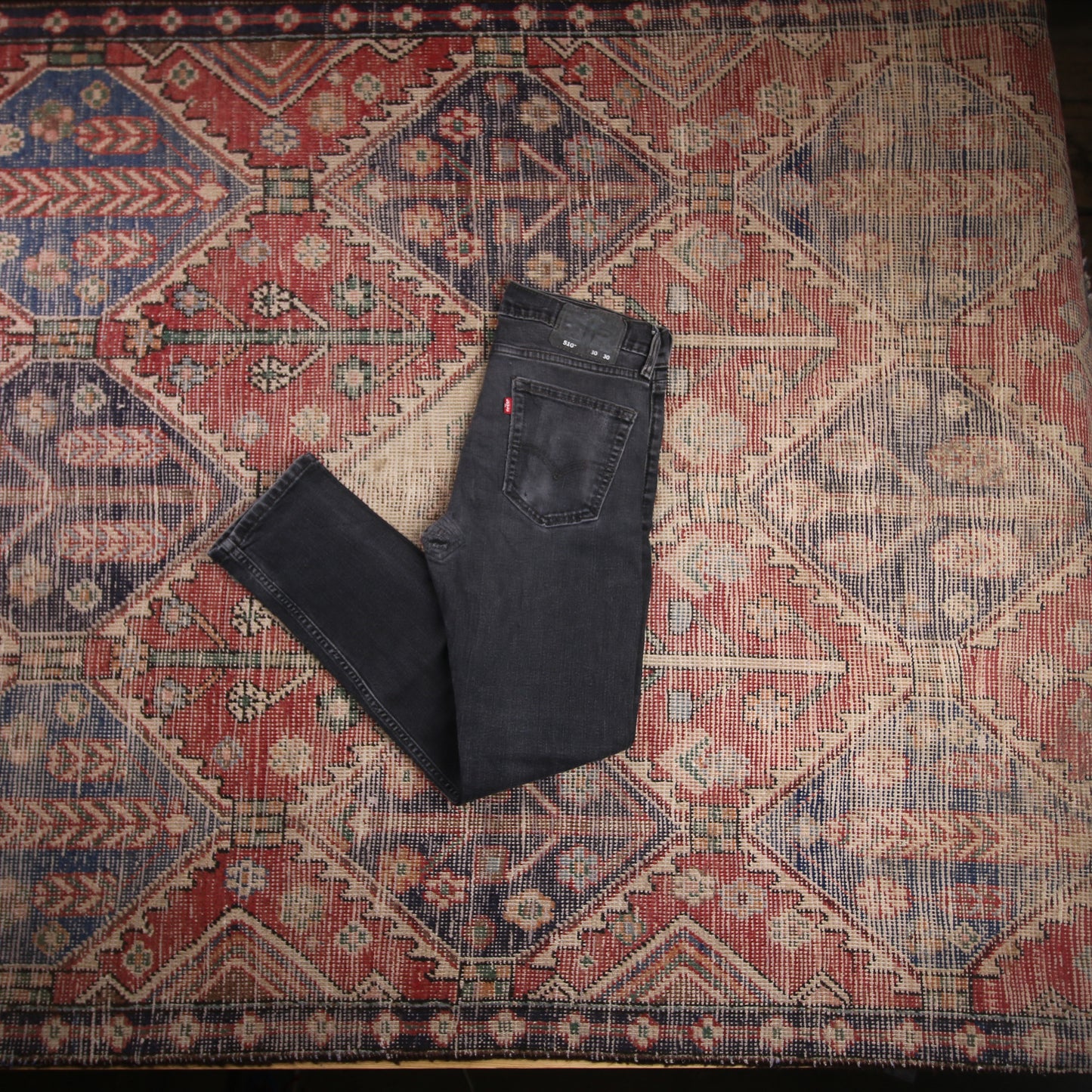 Levi's 510 W30 L28 Skinny Black Denim Jeans