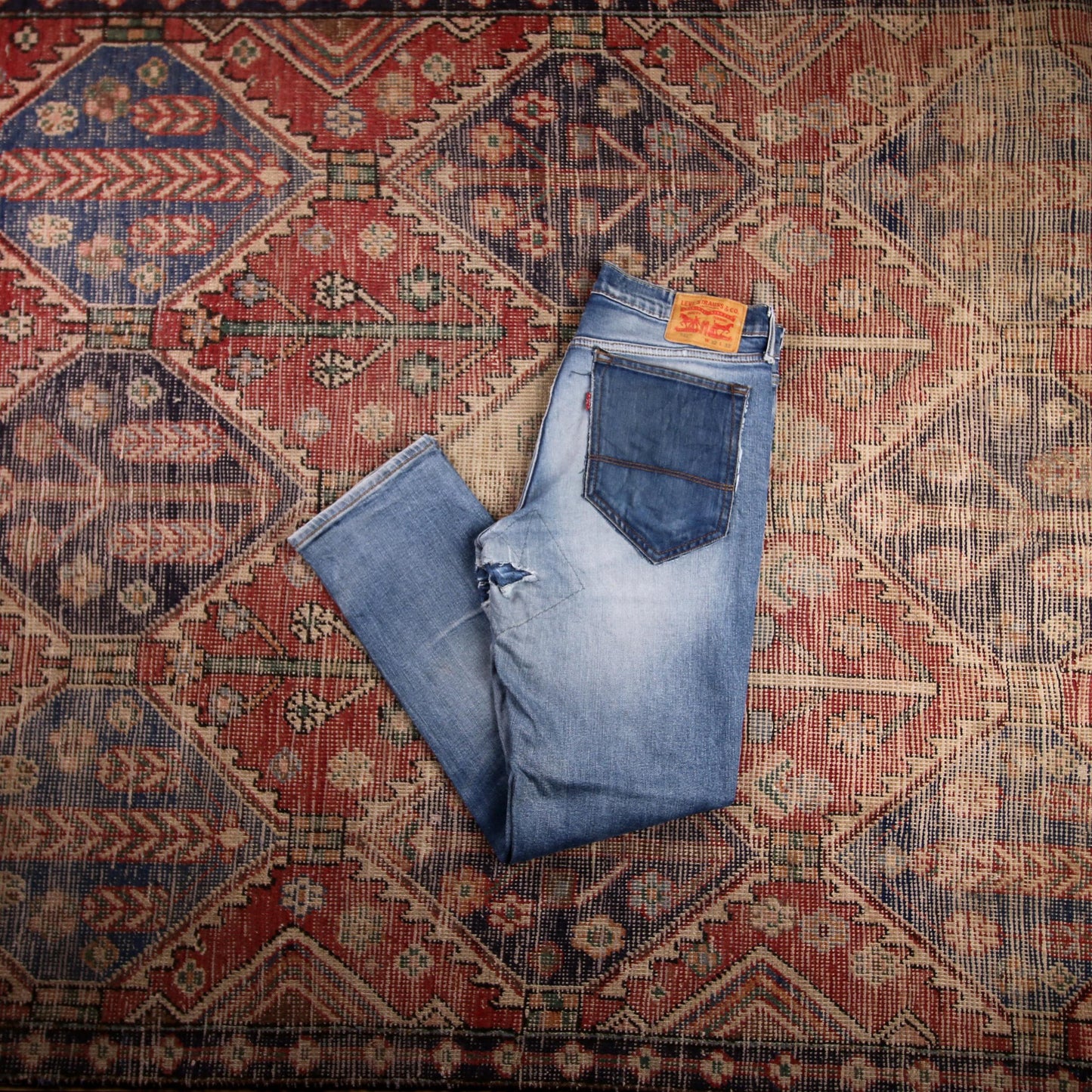 Levi's 541 W32 L30 Tapered Leg Blue Denim Jeans