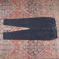 Levi's W30 L26 Straight Black Denim Jeans