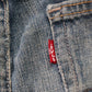 Levi's 327 Red Tab W32 L33 Bootcut Blue Denim Jeans