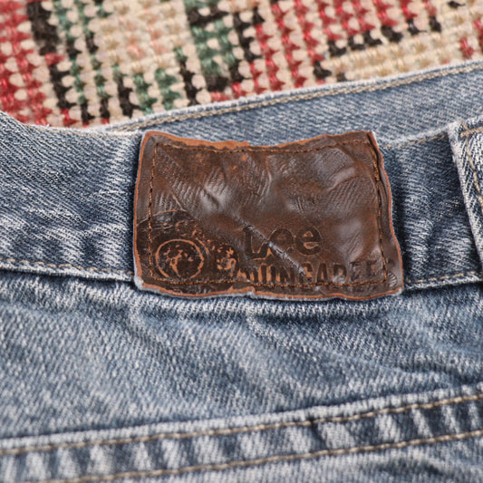 Lee W30 L30 Straight Leg Relaxed Fit Blue Denim Jeans