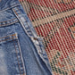 Dickies W36 L28 Straight Leg Blue Denim Jeans