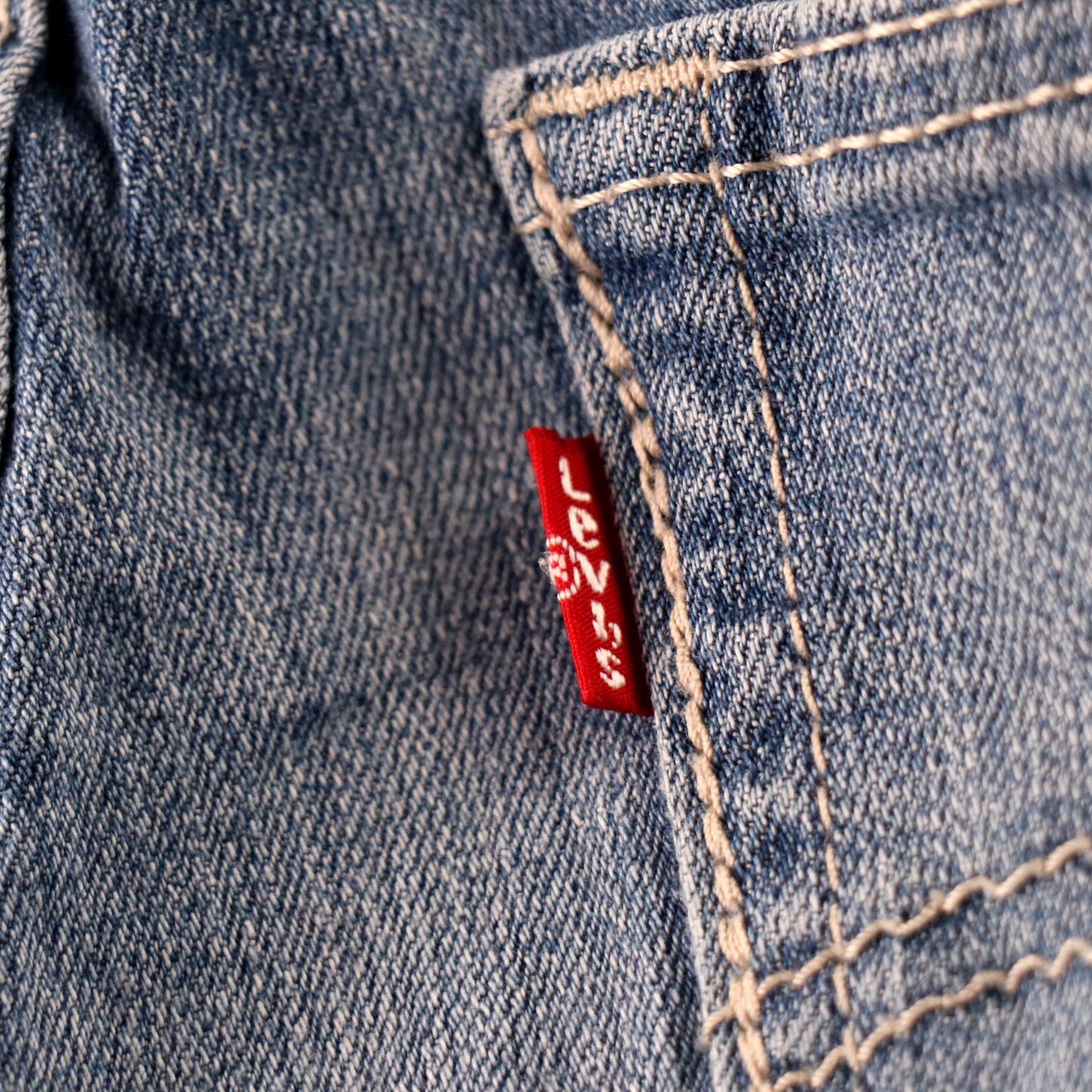 Levi's 519 W28 L31 Bootcut Blue Denim Jeans